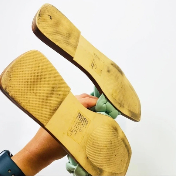 Kelly Rowland For Justfab Persephone‎ Braided Sandal Size 6 - Picture 6 of 7